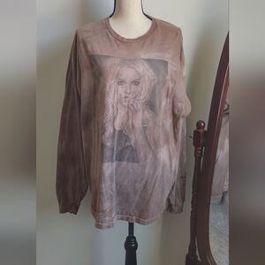 Tie dye Britney Spears long sleeve x large